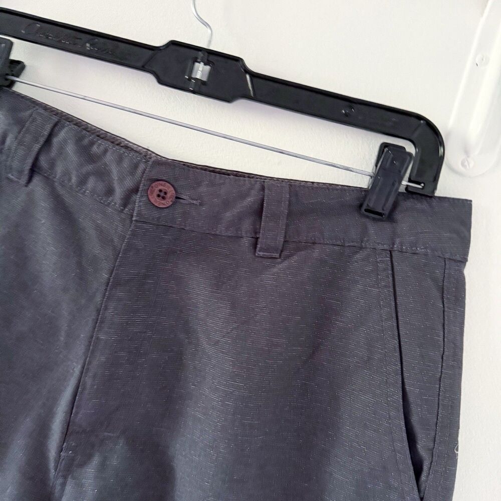 O'Neill Hybrid Walkshorts Mens Size 33 Slate Gray Quick Dry Stretch Shorts 9" - Picture 11 of 15